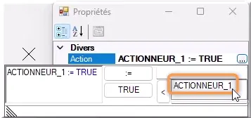 Variable G7 créée